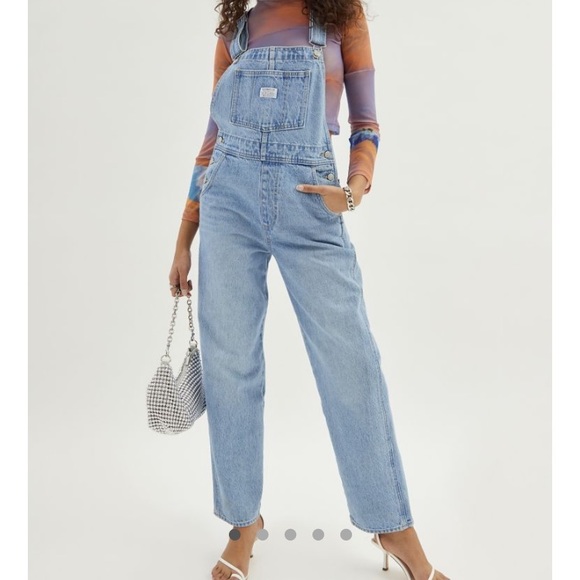Levi’s Vintage Denim Overalls Light Blue - Picture 4 of 10